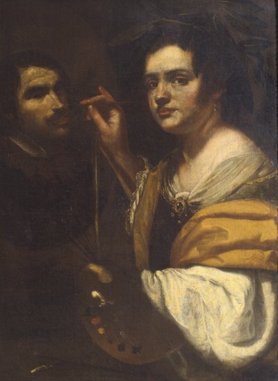 Selbstporträt von Artemisia Gentileschi